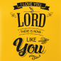 Preview: Hoodie: i love you lord there is none like you