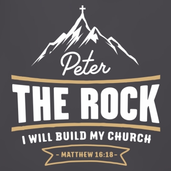 Hoodie: Peter The Rock - I will build my church (Matthew 16:18)