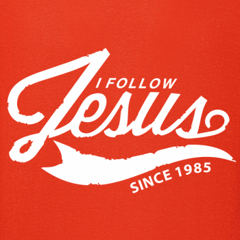 Hoodie: I follow Jesus since...